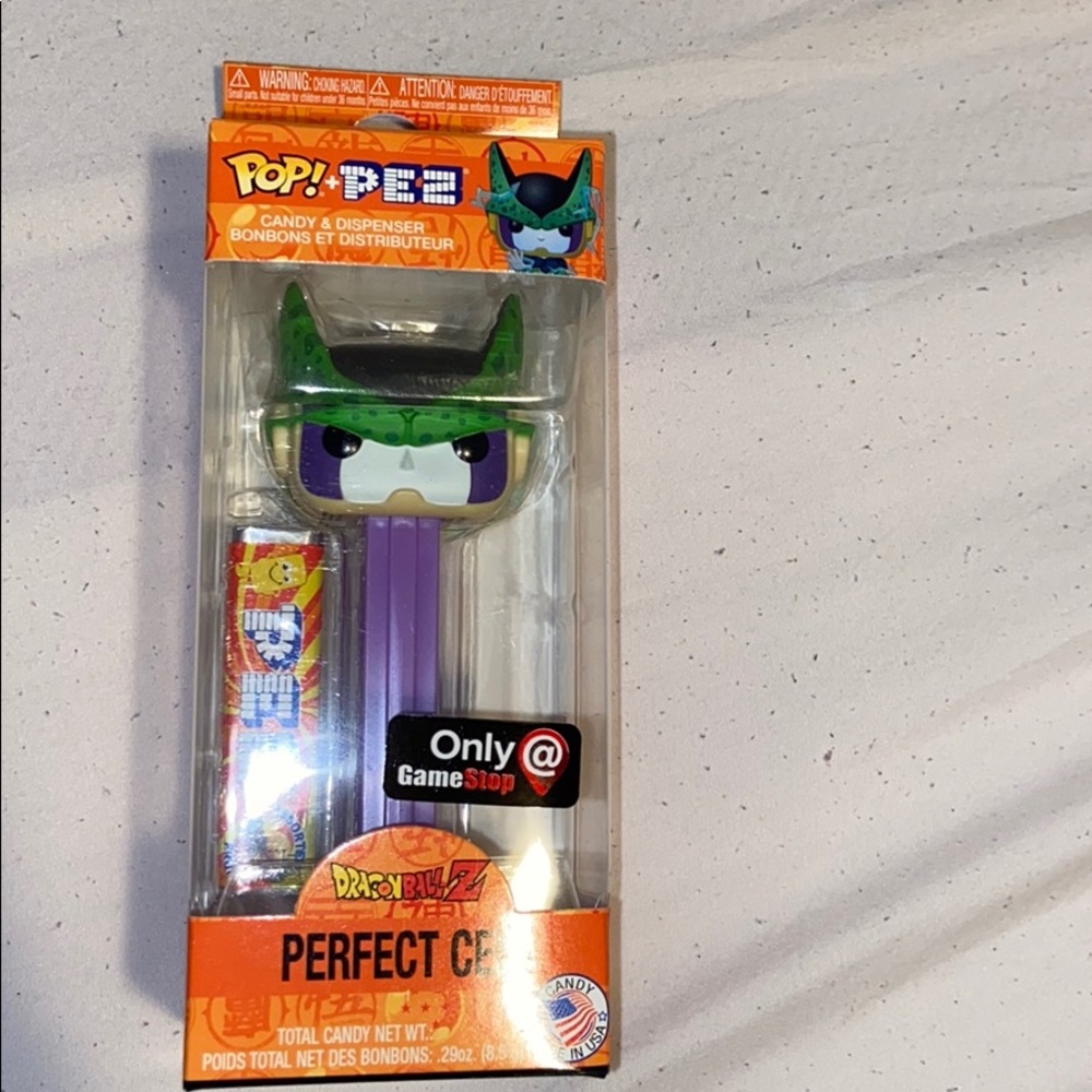 perfect cell dbz pop pez dispenser